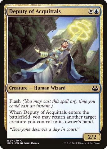 Image for Deputy of Acquittals (159) [Modern Masters 2017]