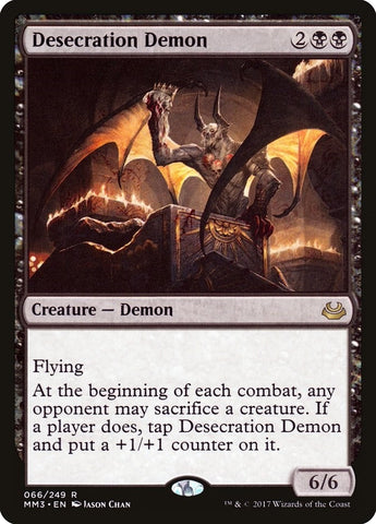 Image for Desecration Demon (66) [Modern Masters 2017]