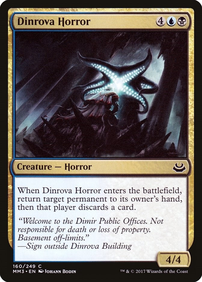 Image for Dinrova Horror (160) [Modern Masters 2017]