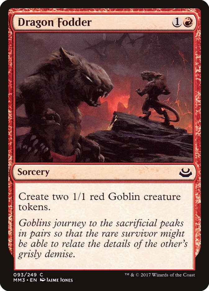 Image for Dragon Fodder (93) [Modern Masters 2017]