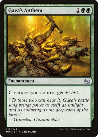 Image for Gaea's Anthem (127) [Modern Masters 2017]