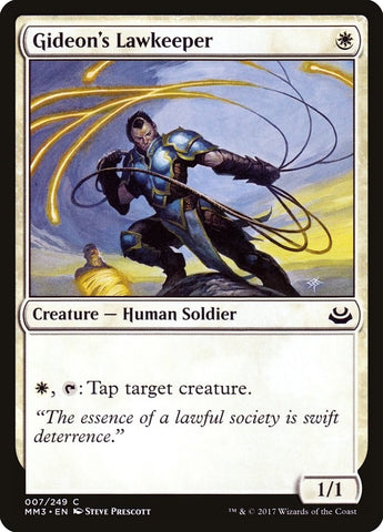 Image for Gideon's Lawkeeper (7) [Modern Masters 2017]