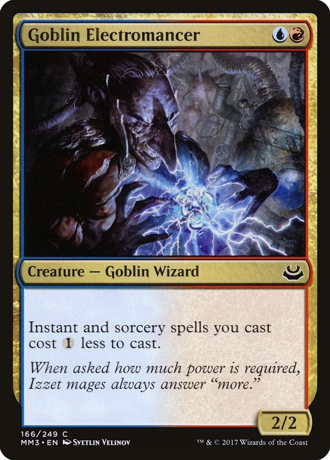 Image for Goblin Electromancer (166) [Modern Masters 2017]