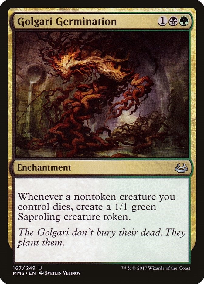 Image for Golgari Germination (167) [Modern Masters 2017]