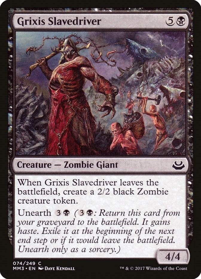 Image for Grixis Slavedriver (74) [Modern Masters 2017]