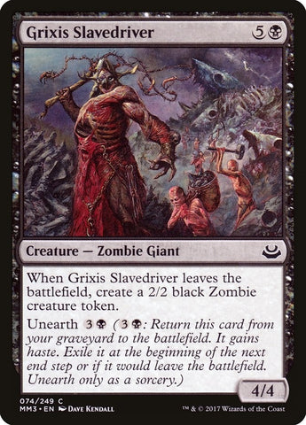 Image for Grixis Slavedriver (74) [Modern Masters 2017]