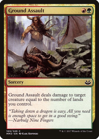 Image for Ground Assault (169) [Modern Masters 2017]