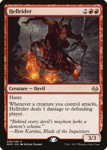 Image for Hellrider (98) [Modern Masters 2017]