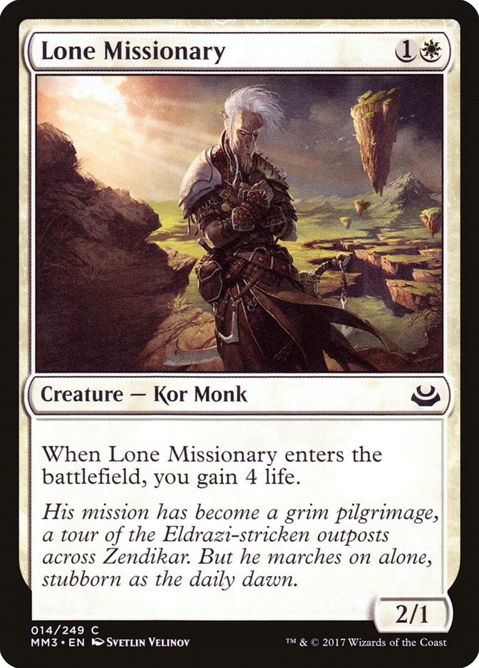 Image for Lone Missionary (14) [Modern Masters 2017]