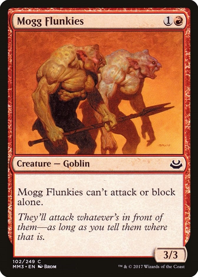 Image for Mogg Flunkies (102) [Modern Masters 2017]