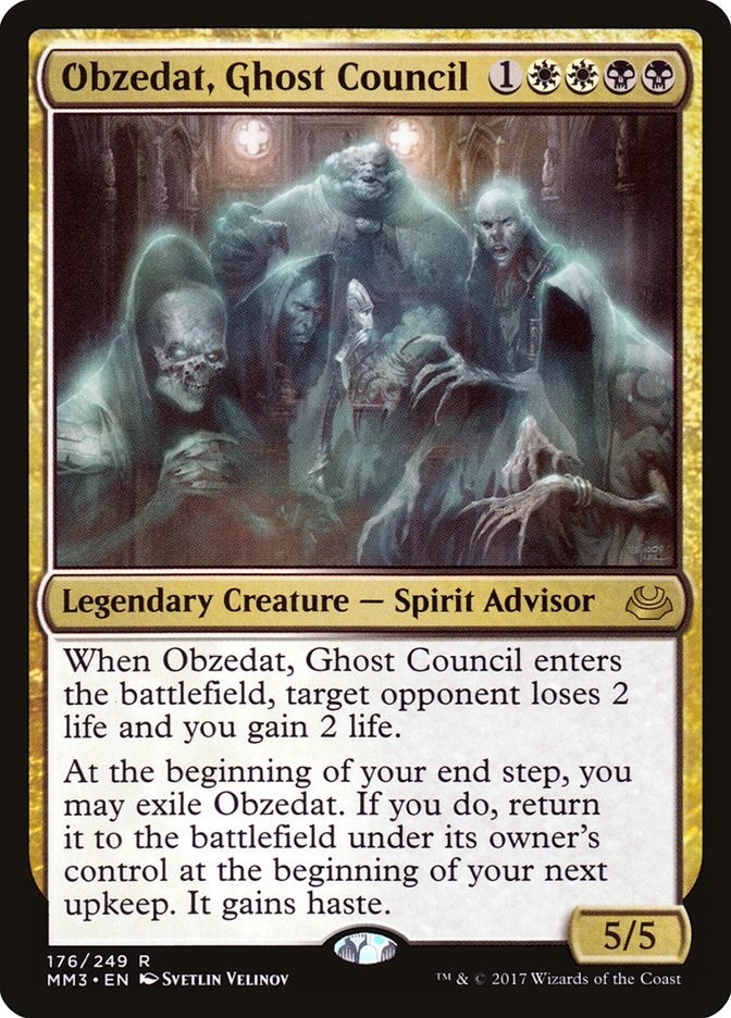 Image for Obzedat, Ghost Council (176) [Modern Masters 2017]