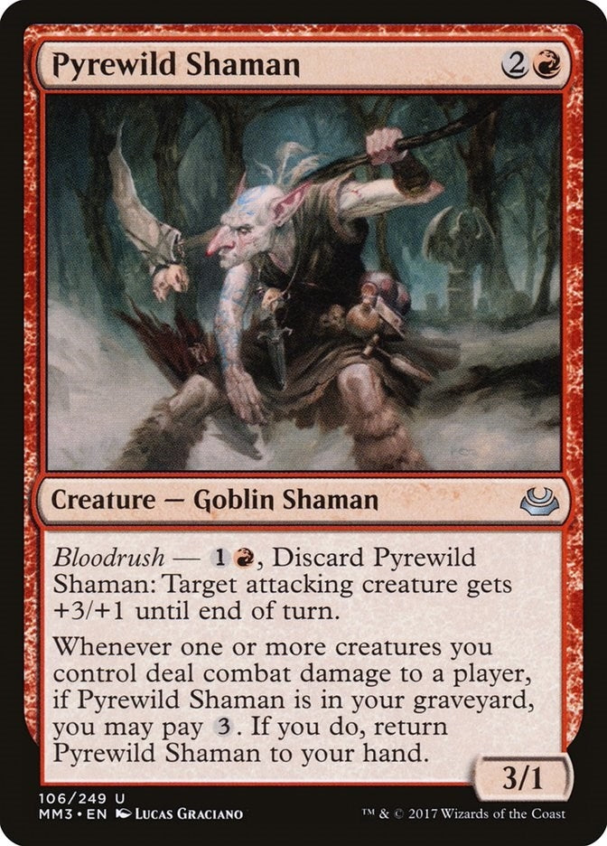 Image for Pyrewild Shaman (106) [Modern Masters 2017]