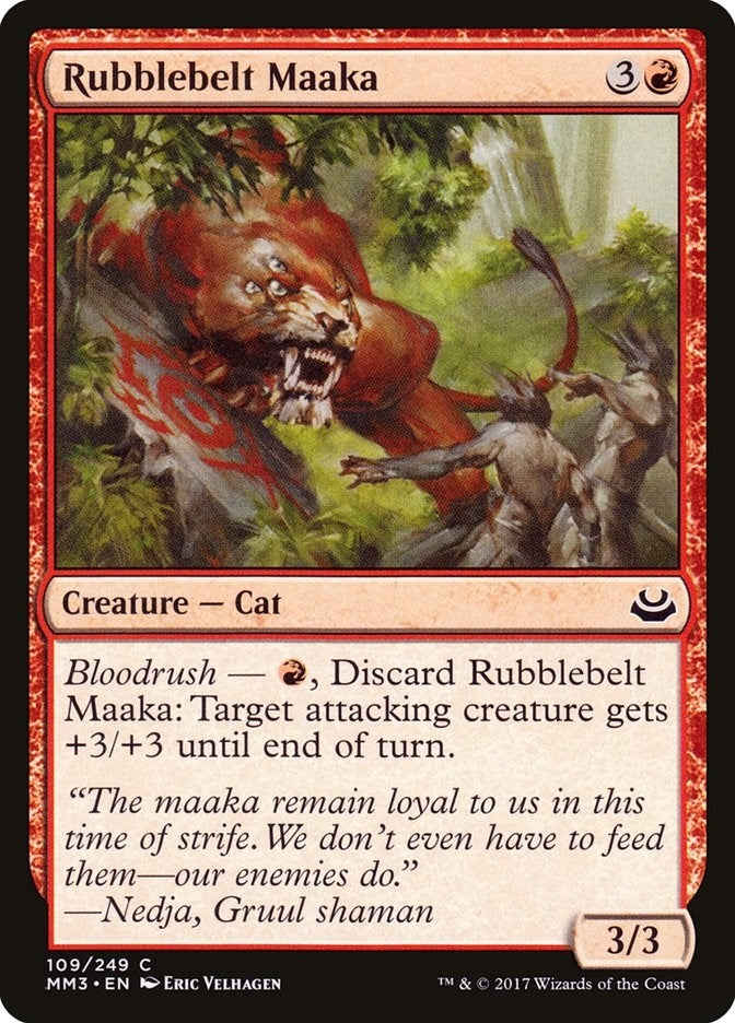 Image for Rubblebelt Maaka (109) [Modern Masters 2017]