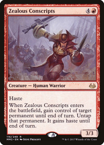 Image for Zealous Conscripts (116) [Modern Masters 2017]