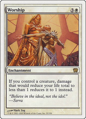 Image for Worship (55) - Magic: The Gathering