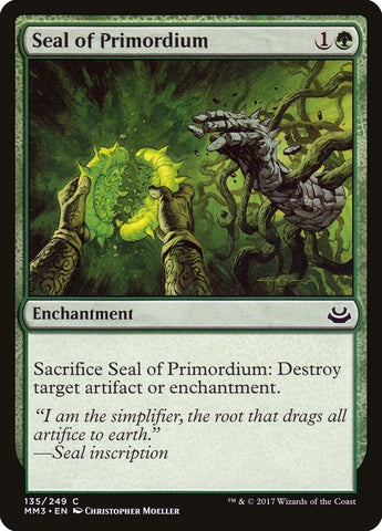 Image for Seal of Primordium (135) [Modern Masters 2017]