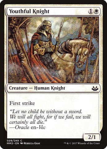 Image for Youthful Knight (29) [Modern Masters 2017]