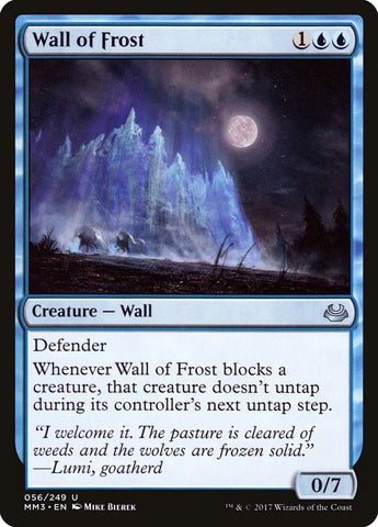 Image for Wall of Frost (56) [Modern Masters 2017]