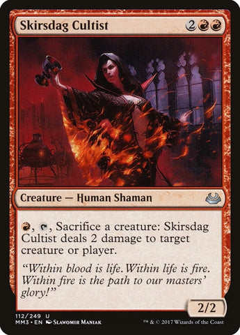 Image for Skirsdag Cultist (112) [Modern Masters 2017]