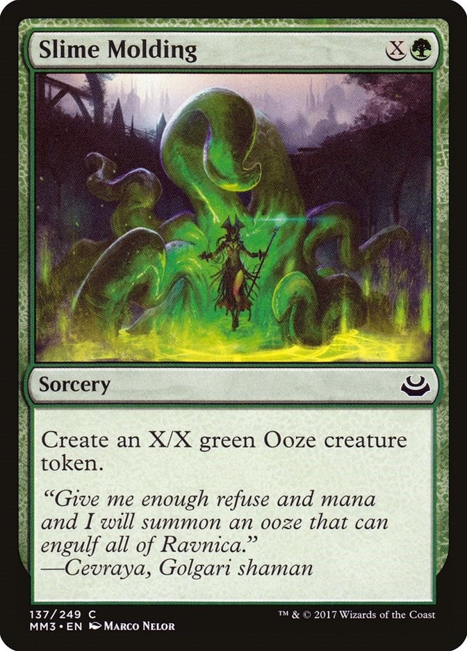 Image for Slime Molding (137) [Modern Masters 2017]