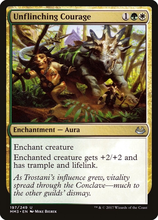 Image for Unflinching Courage (197) [Modern Masters 2017]
