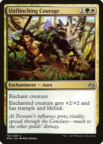 Image for Unflinching Courage (197) [Modern Masters 2017]