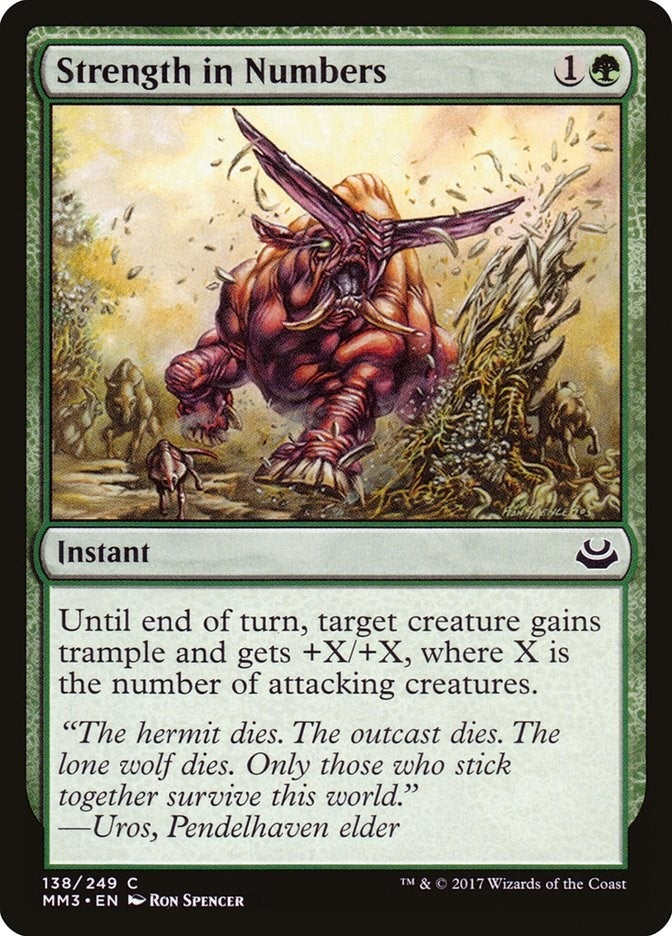 Image for Strength in Numbers (138) [Modern Masters 2017]