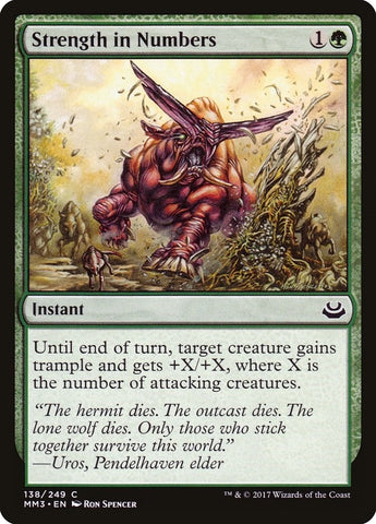Image for Strength in Numbers (138) [Modern Masters 2017]