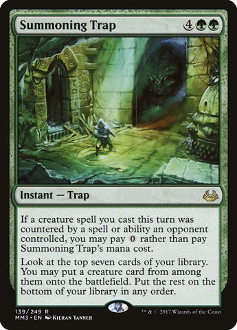 Image for Summoning Trap (139) [Modern Masters 2017]