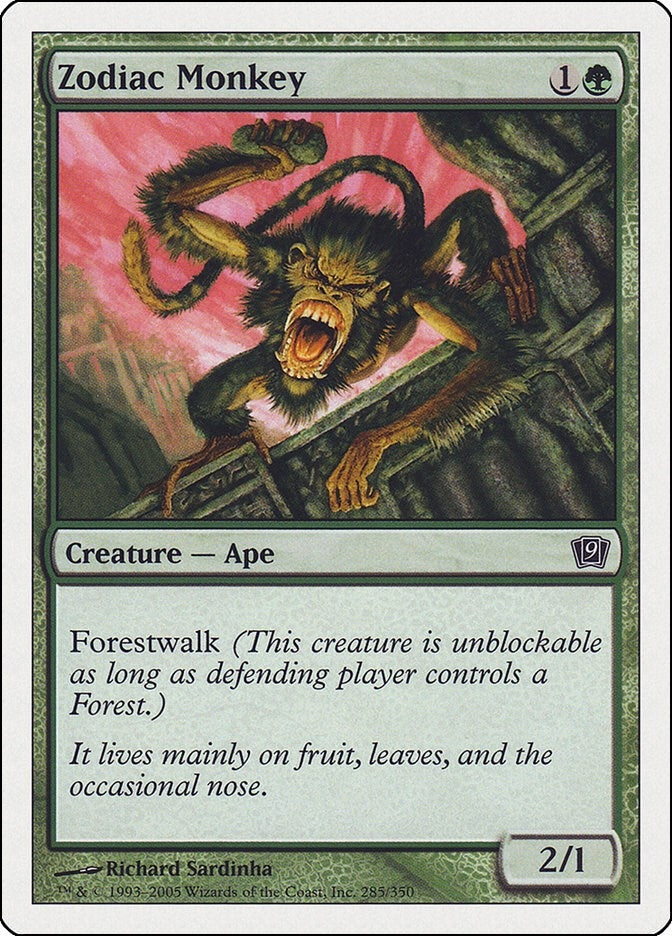 Image for Zodiac Monkey (9ED)