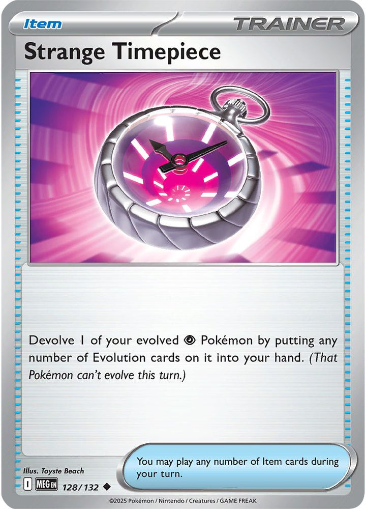 Strange Timepiece (128/132) (ME01: Mega Evolution)