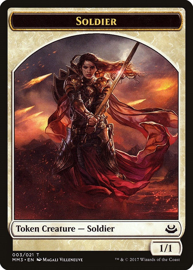 Image for Soldier Token (003) (3) [Modern Masters 2017]