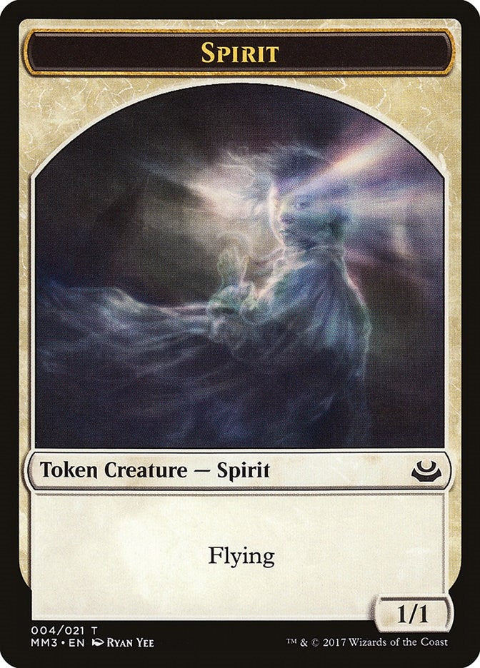 Image for Spirit Token (4) [Modern Masters 2017]