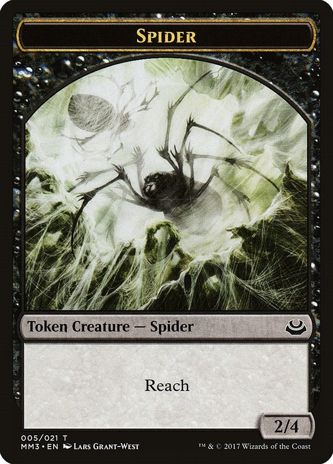 Image for Spider Token (5) [Modern Masters 2017]