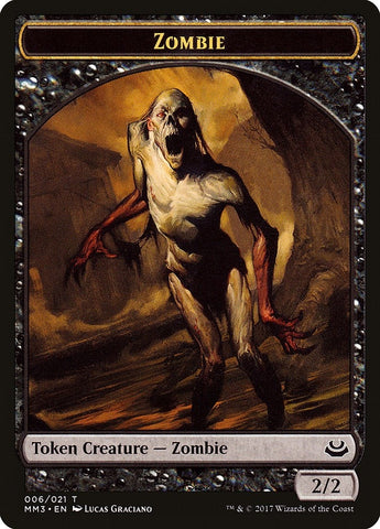 Image for Zombie Token (6) [Modern Masters 2017]