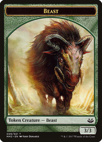 Image for Beast Token (009) (9) [Modern Masters 2017]