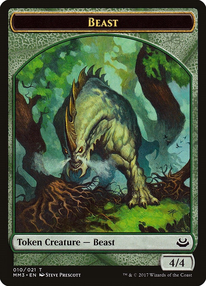 Image for Beast Token (010) (10) [Modern Masters 2017]