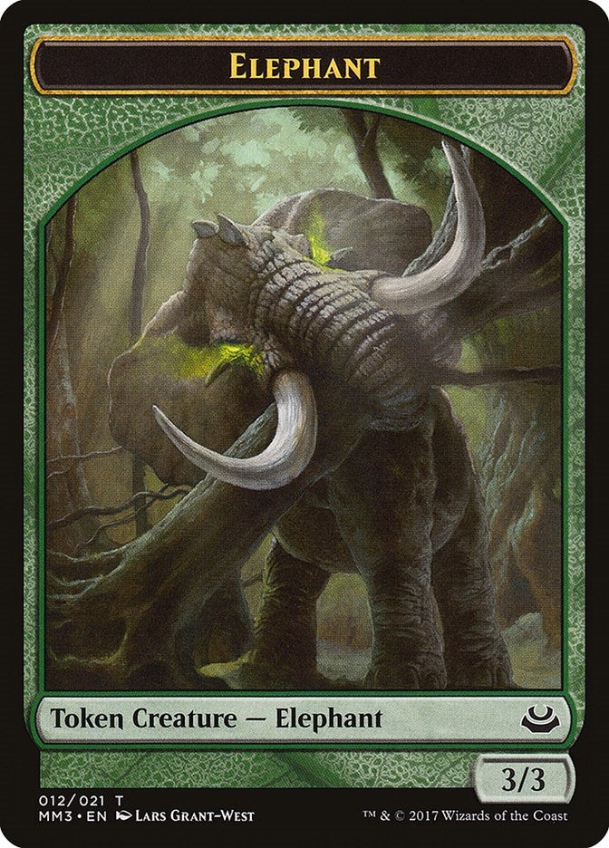 Image for Elephant Token (12) [Modern Masters 2017]