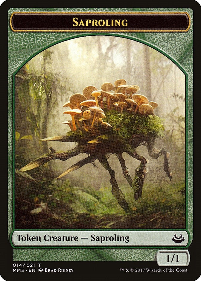 Image for Saproling Token (14) [Modern Masters 2017]