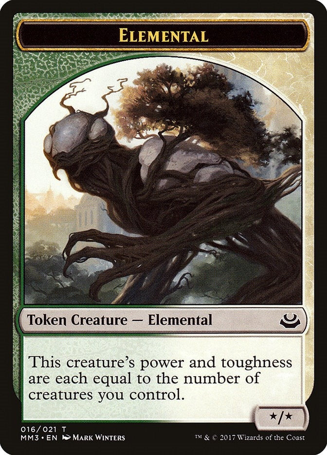 Image for Elemental Token (16) [Modern Masters 2017]
