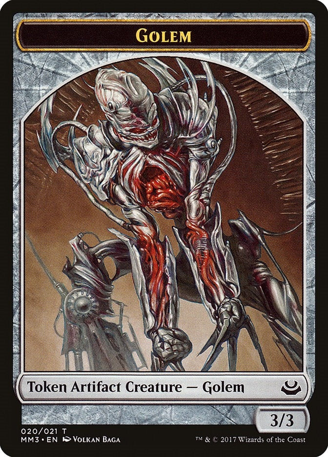 Image for Golem Token (20) [Modern Masters 2017]