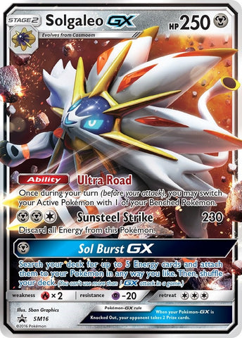 Image for Solgaleo GX - SM16 (SM16) [SM Promos]