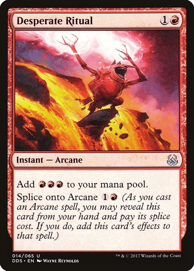 Image for Desperate Ritual (14) [Duel Decks: Mind vs. Might]