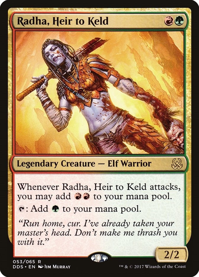 Image for Radha, Heir to Keld (53) [Duel Decks: Mind vs. Might]