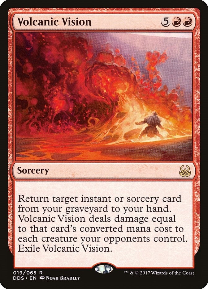 Image for Volcanic Vision (19) [Duel Decks: Mind vs. Might]