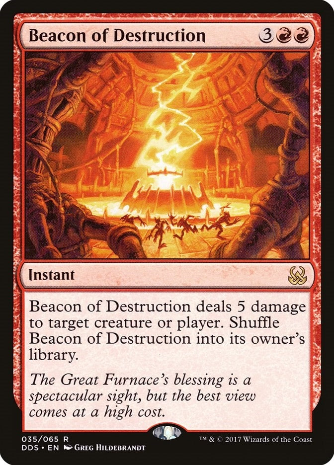 Image for Beacon of Destruction (35) [Duel Decks: Mind vs. Might]