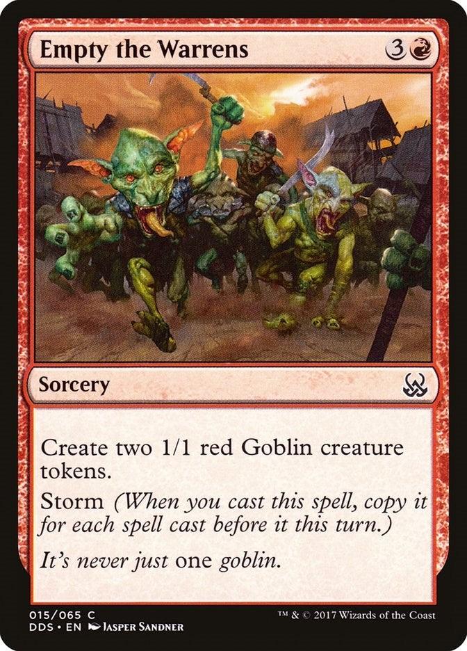 Image for Empty the Warrens (15) [Duel Decks: Mind vs. Might]