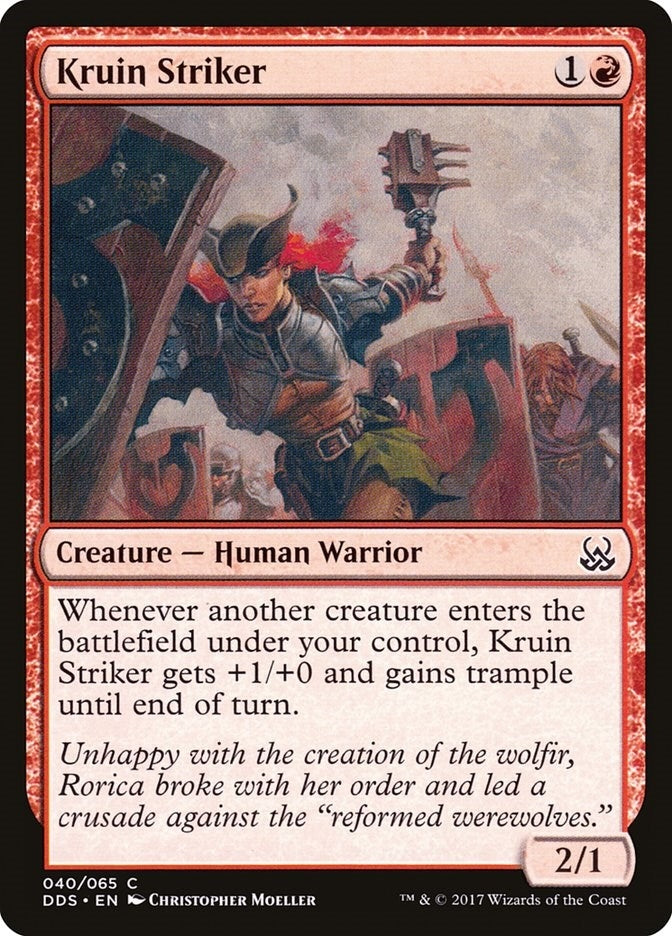 Image for Kruin Striker (40) [Duel Decks: Mind vs. Might]