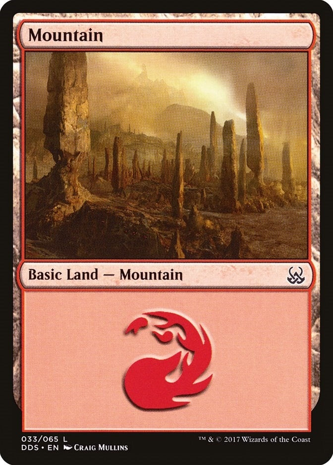 Image for Mountain (033) (33) [Duel Decks: Mind vs. Might]