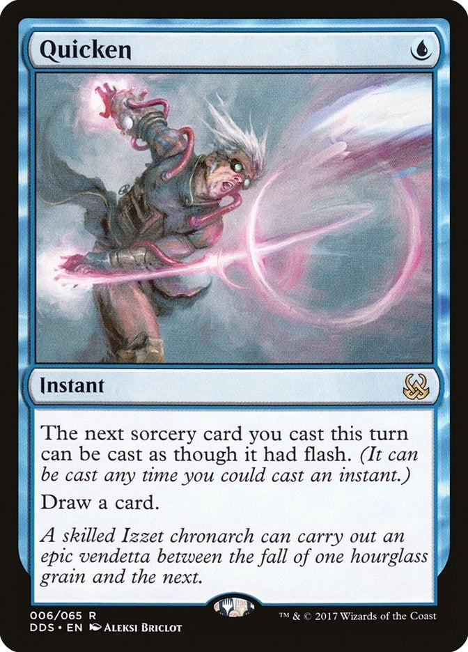 Image for Quicken (6) [Duel Decks: Mind vs. Might]